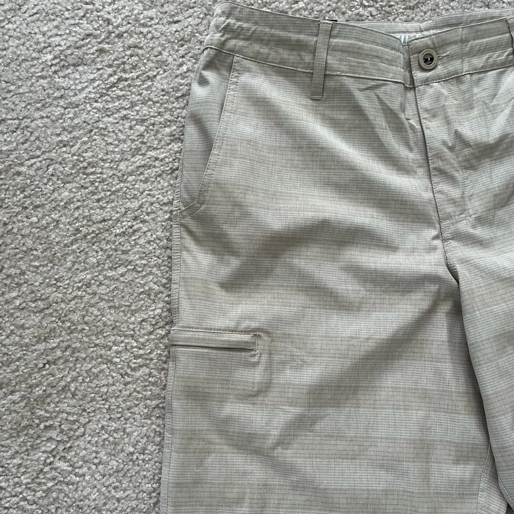 NWT O’Neill Crossover Hybrid Shorts Tan Size 34 - Picture 2 of 8